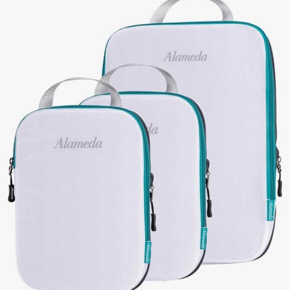 Compression Packing Cube Set 3pcs, Travel Bags Organizer - Picture 1 of 6